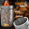 Feuertonne / Feuerkorb mit Motiv Let`s Rock Produktbild-Vorschau 4