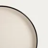 HOMLA Set AZRA Dessertteller mit schwarzem Rand 4er-Set Produktbild-Vorschau 4