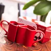 Romantické červené poháre pre zamilovaných - 2 kusy Náhľad obrázku produktu 6