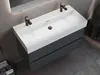 Aqua Bagno Loft Air Keramik Doppelwaschtisch 100cm Doppel Produktbild-Vorschau 4