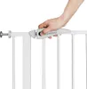 Baninni Schutzgitter Vicino Metall 75-85 cm Weiß BNSF003-WH Produktbild-Vorschau 2