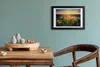 Bild 30x20 MDF-Rahmen, Wandkunst Wald Sonnenuntergang Produktbild-Vorschau 2