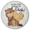 Biber Magnet rund mit Flaschenöffner rund mit Spruch Ich Produktbild-Vorschau 1