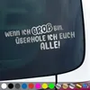PantherPixel Wenn Ich Groß Bin Aufkleber Überhole Ich Euch Produktbild-Vorschau 1