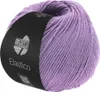A ball of purple yarn with a black label. Produktbild-Vorschau