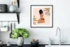 MuchoWow® Gerahmtes Poster Sommer - Bikini - Blätter 40x40 Produktbild-Vorschau 4