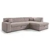AX LIVING Couch für Wohnzimmer Lucera 260 cm Beige Produktbild-Vorschau 4