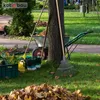 KOTARBAU® Laubrechen mit Stiel 44 cm Fächerbesen Metall Produktbild-Vorschau 7