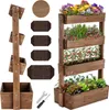 Vertikální postel Flora, lakované dřevo, včetně rostlinného Náhled obrázku produktu 9