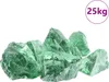 vidaXL Pierres de jardin Vert clair 12 cm Verre Voir les images du produit 4