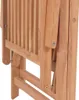 vidaXL Verstellbare Gartenstühle 2 Stk. Massivholz Teak Produktbild-Vorschau 6