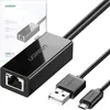 UGREEN USB-Micro-B / RJ45 Netzwerk Adapter [1x Micro USB Produktbild-Vorschau 3