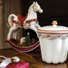 Villeroy & Boch Winter Collage Accessoires Schaukelpferd XL Produktbild-Vorschau 5