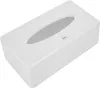A white tissue box on a white background. Produktbild-Vorschau