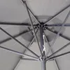 DEGAMO Marktschirm 300cm grau knickbar, mit Kurbel, Produktbild-Vorschau 7