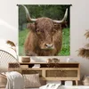 MuchoWow® Wandteppich Wandbehang Schottische Hochlandrind - Produktbild-Vorschau 6