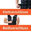 DH FitLife Verstellbare Gewichtsweste 20KG zum Muskelaufbau Produktbild-Vorschau 5