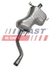 FAST FT10314 Endschalldämpfer für OPEL COMBO Kasten/Kombi Produktbild-Vorschau 1