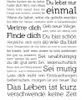 Motivational Mini-Poster Du lebst nur einmal Produktbild-Vorschau 1