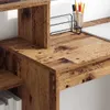 vidaXL Scrivania con ripiano in legno di recupero 100 x 40 Anteprima dell’immagine prodotto 4