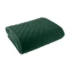 Copriletto VELVI 010 verde scuro 220x240 cm Mybesthome Anteprima dell’immagine prodotto 6
