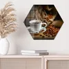 DEQORI Glasbild Echtglas 55x48 cm 'Bildlicher Kaffeegenuss' Produktbild-Vorschau 4