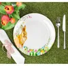 6x Osterfreude Speiseteller Ø27cm Porzellan 6 Pers Platte Produktbild-Vorschau 2