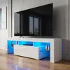 FCH TV-Schrank mit LED Beleuchtung und 1 Schublade TV Produktbild-Vorschau 2
