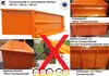 YERD Heck container Transportmulde Behälter 120 cm Box Kipp Produktbild-Vorschau 2