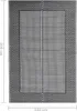 vidaXL Vonkajší koberec ARAKIL Black 140x200 cm PP Náhľad obrázku produktu 7