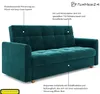 FURMEB24 LENTO Schlafsofa mit Schlaffunktion, Stauraum fr Produktbild-Vorschau 3