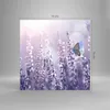 Bilder auf glas - Schmetterling Wiese Blume - 70x70cm - Produktbild-Vorschau 3