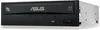 A black ASUS optical drive is shown from a slight diagonal angle against a white background. Podgląd zdjęcia produktu