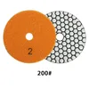 Set de pads abrasifs diamantés à sec 100mm Granulométrie 50 Voir les images du produit 4