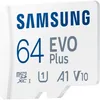 Samsung Micro SD Card EVO Plus 64GB Anteprima dell’immagine prodotto 1