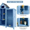MODFU Gartenschrank 118x173x54cm Geräteschuppen mit Produktbild-Vorschau 2