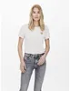 ONLY Einfarbiges T-Shirt mit Brand Herz Basic Kurzarm Produktbild-Vorschau 6