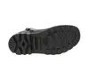 The sole of a black boot is shown against a white background. Podgląd zdjęcia produktu