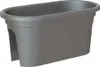 artevasi© VENEZIA Jardiniere Geländerkasten Anthrazit 60 cm Produktbild-Vorschau 1