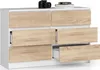 AKORD Furniture Factory OP0LK-1BIASON002, Weiß, Eiche, 6 Produktbild-Vorschau 8