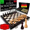 APEQi® LUXUS SCHACH - großes Schachspiel Holz HOCHWERTIG - Produktbild-Vorschau 1