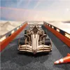 RoboTime 3D dřevěná skládačka Závodní auto Náhled obrázku produktu 6
