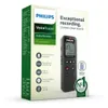 The image shows the retail packaging of a Philips VoiceTracer audio recorder. Produktbild-Vorschau