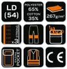 Salopette de travail pratique Pantalon de jardinage Voir les images du produit 2