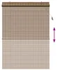 Store vidaXL marron 160 x 220 cm en bambou Voir les images du produit 6
