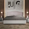 ITYHOME - Bett ohne Lattenrost 160x200 Bettgestell Esche Produktbild-Vorschau 2
