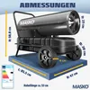 MASKO® Heizkanone 30kW Diesel Bautrockner Bauheizer Produktbild-Vorschau 9