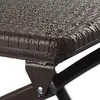 Relaxdays Barstuhl klappbar BASTIAN 2er Set Rattan Optik, Produktbild-Vorschau 7