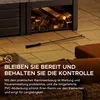 Ocelový krb na dřevo Sunjoy VULTURE s komínem a krbovou Náhled obrázku produktu 5