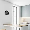 Glasuhr Wanduhr Küchenuhr Echt-Glas 30fi cm Eiswürfel Produktbild-Vorschau 5